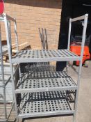 * cold room racking 950w x 550d x 1700h