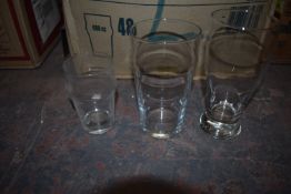 *12 Pint and 1/2 Pint Glasses