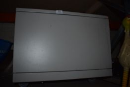 *Metal Storage Cabinet on Wheels