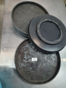 * 4 x cast Merychef turntables