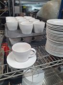 * 24 x coffee cups and saucers