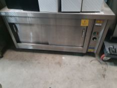 * S/S heated cupboard - 1200w x 650d x 650h
