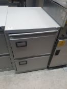 * 2 drawer filing cabinet