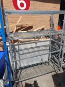 * wire racking 1200w x 450d x 1700h