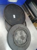 * 3 x cast Merychef turntables
