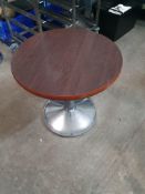 * 2 x low level pedestal tables