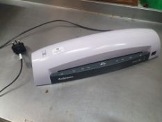 * Fellowes Lunar A3 laminator