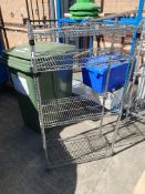 * wire racking 750w x 350d x 1350h