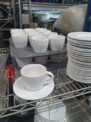 * 24 x coffee cups and saucers