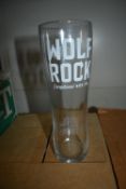*12 Wolf Rock Branded Glasses