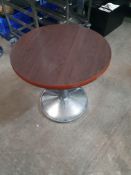 * 2 x low level pedestal tables