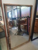 * Vintage mirror with plater frame. 1000w x 1650h