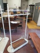 * clothes rail - 110w x 300d x 1800h