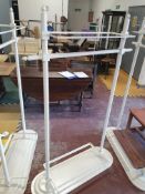 * clothes rail - 110w x 300d x 1800h