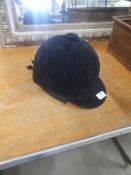 * velvet riding hat
