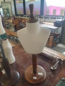 * neck mannequin on stand