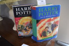 Two Harry Pottery First Editions