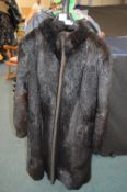 Ladies Faux Fur Coat