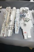 Four Model Aircraft Carriers Including Ark Royal,