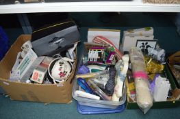 Three Boxes of Household Goods, Glassware, Kitchen