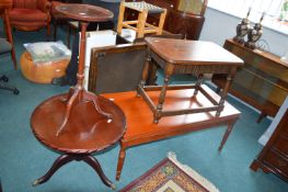 Two Coffee Tables, Round Table, and a Wine Table