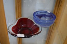 Two Murano Glass Bowls