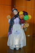 Royal Doulton Figurine Biddy Pennyfarthing