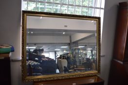 Gilt Framed Beveled Edge Mirror
