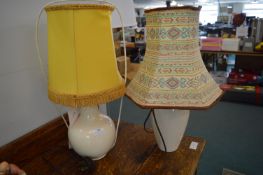 Two Table Lamps