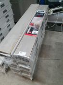 * 14 x packs Grosfillex wall cladding - Datcha Gris - 18 x 120cm x 15.4cm - 3.33m2 coverage