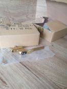 *18x Vita Window Handles Gold HB 108 Right Hand