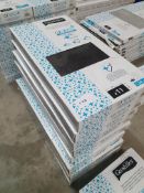 * 8 x packs GX Wall compaosite wall tiling - Black Stone - 11 x 60cm x 30cm - 1.98m2 coverage