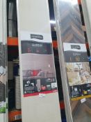 * 4 x packs Grosfillex wall cladding - Bois Rabote Beige - 3 x 260cm x 37.5cm - 2.925m2 coverage