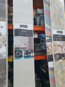 * 2 x packs Grosfillex wall cladding - White Tile - 3 x 260cm x 37.5cm - 2.925m2 coverage