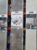 * 3 x packs Grosfillex wall cladding - Factory Color - 3 x 260cm x 50cm - 3.9m2 coverage