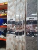 * 4 x packs Grosfillex wall cladding - Tomette - 3 x 260cm x 37.5cm - 2.925m2 coverage