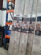 * 3 x packs Grosfillex wall cladding - Blanc Graphic - 3 x 260cm x 37.5cm - 2.925m2 coverage