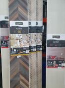 * 3 x assorted packs Grosfillex wall cladding - 3 x 260cm x 37.5cm - 2.925m2 coverage