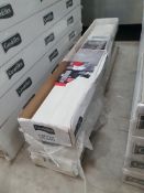 * 2.5 x packs Grosfillex wall cladding - Bois Rabote Beige - 12 x 120cm x 18.8cm - 2.7m2 coverage