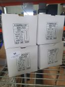 *4x 4.3x 25 Phillips Sharp Point Zinc Screws