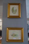 Two Gilt Framed Water Colours