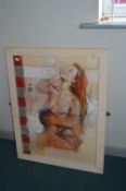 Framed Erotic Print