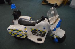 *Child's Police Ride-On Motor Bike