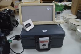 First Alert Home Safe and a Kensington Docking Sta