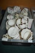 Assorted Cups, Saucers, etc. by Minton etc.