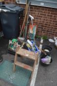 Garden Tools, Steps, Seeder, etc.