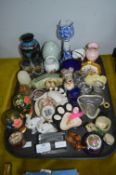 Ornaments, Decorative Eggs, etc.