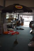 *Amstel Bier Black Pub Umbrella