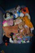 Case of Vintage Soft Toys