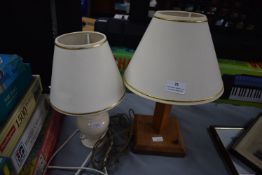 Two Table Lamps